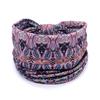 European American Women's Hair Band African Print Pattern Wide Edge Elastic Knot Sports Yoga Headband Women's Headwear Hair