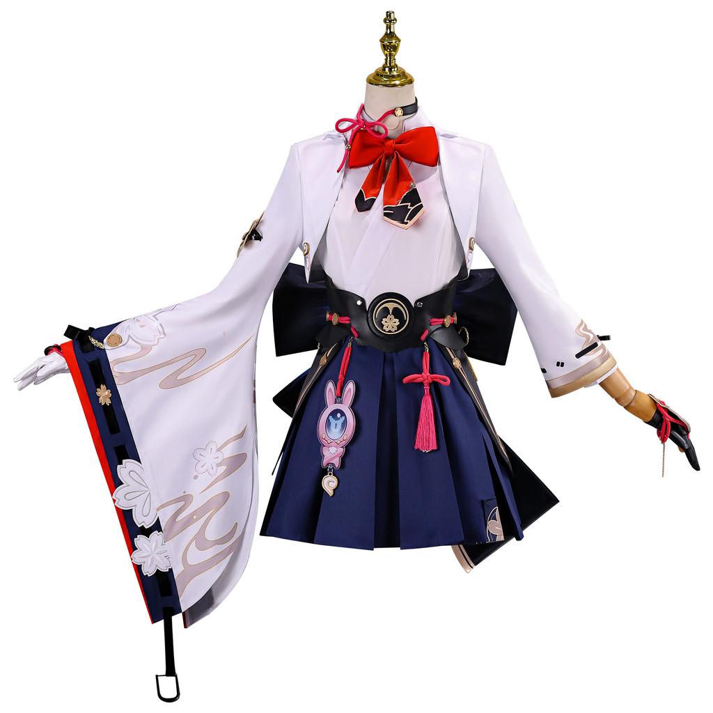 Honkai Star Rail Evanescia Cosplay Costume With Accessories For Anime Role Play