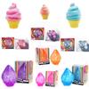 Needoh Gelato Drip Cuore d'Amore Giocattolo Sollievo dallo Stress Morbido Squishy Non Tossico Multicolore Fidget Gadget Festa Regalo per Adulti Bambini