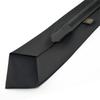 Pre-tied Zipper Tie Neck Mens Skinny 5cm Zipper Neckties Red Black Blue Solid Color Slim Narrow Entertainment Party
