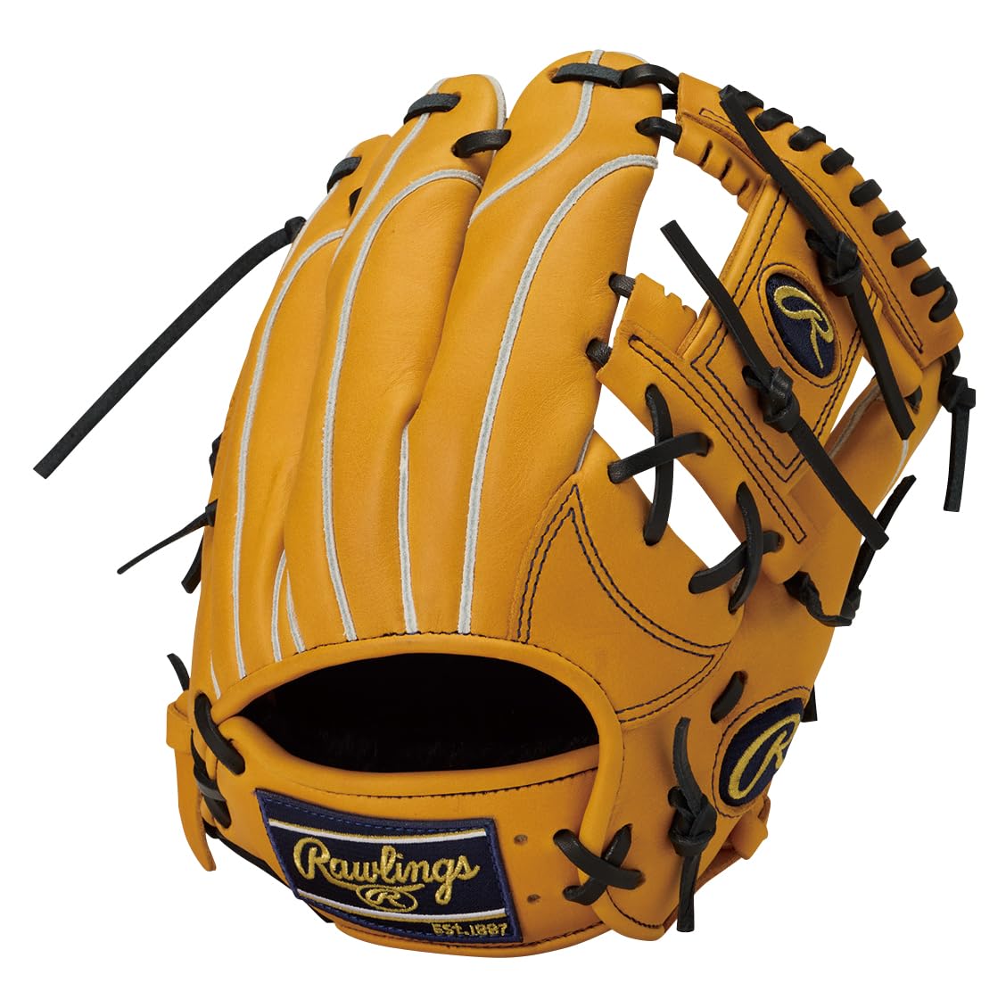 

Бейсбольная перчатка Rawlings PRO EXCEL ELITE Wizard Gold Размер M HOH® #02, Юниорская, Универсальная, Загар, (Бросок правой рукой)