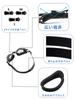 Swimming Goggles and Swimming Cap Nose Strap 3 Japanese Instruction Manual Included Silicone Cap [Alpinista] Set, Anti-Fog, Clear, Sizes, Earplugs,