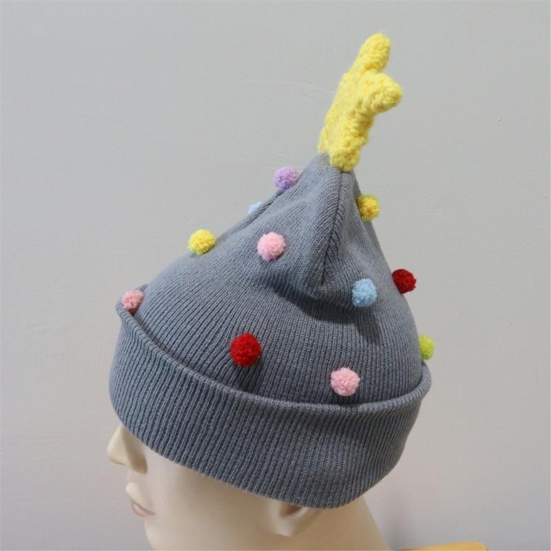 Christmas Celebration Hat Youth Christmas Headgear Interactive Holiday Hat for Outdoor Activity