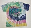 '47 Vintage Tubular Florida Marlins T-shirt Men Large Multicolor Tie Dye