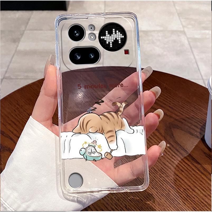 Für Nothing Phone 4a Pro Hülle Klar Luxus Niedlich Liebes Hase Lustig TPU Weiches Silikon Rückseite Für Nothing Phone4A Pro Gehäuse