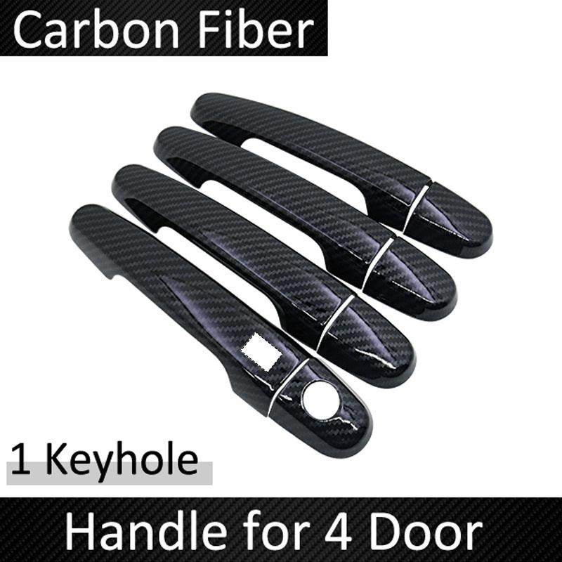 Door Handle For Toyota Corolla 10 E140 E150 2008 2009 2010 2011 2012  Luxurious Door Handle Car Covers Accessories Sticker