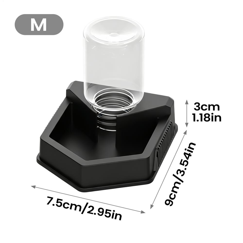 Automatic Reptile Water Dish Reusable Container Creative Feeder Station Ornament Drinking Tool for Snakes Tortoise Geckos