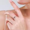 Tancise Klassischer Zirkon-Ring aus 925er-Sterlingsilber, Damenschmuck, Hochzeitsversprechen, Party-Geschenk