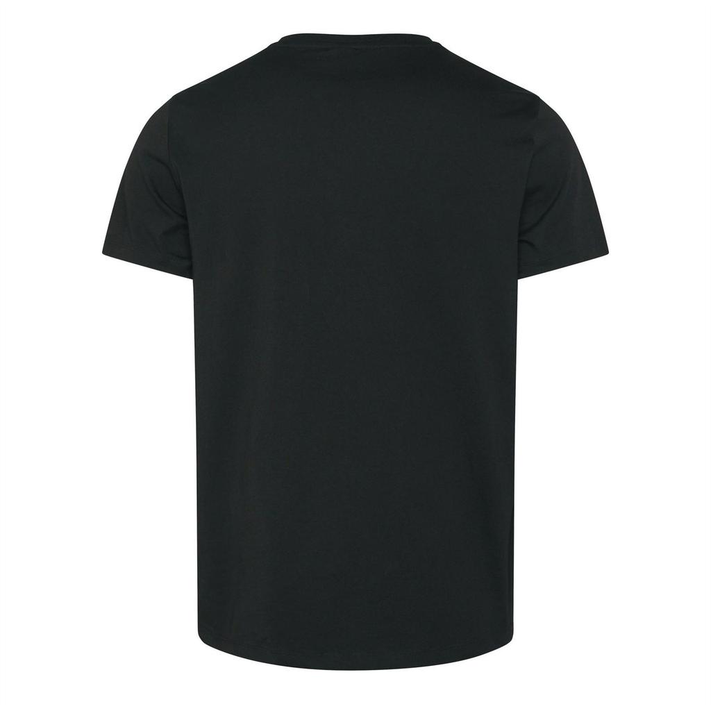 Boss Mens Contrast Logo Cotton Regular T-Shirt