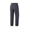 Li-Ning Breathable Solid Color Mid-Rise Straight Leg Casual Pants Men bottoms Navy-Blue AKYV149-3