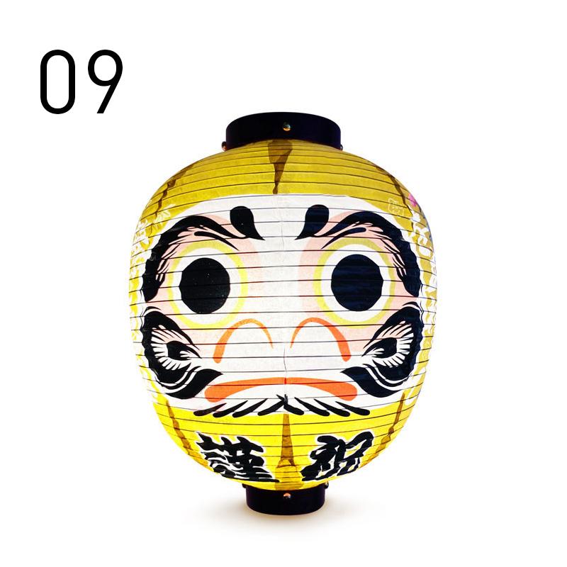 Japanese Waterproof Cloth Lanterns Daruma Crafts Cartoon Lucky Lantern Sushi Restaurant Cuisine Izakaya Decoration Ornaments