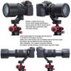 iShoot Metal Lens Support Lens Bracket Tripod Camera Tripod Mount Compatible with Panasonic Lumix S Macro Quick Release Plate with Screw Holes at the