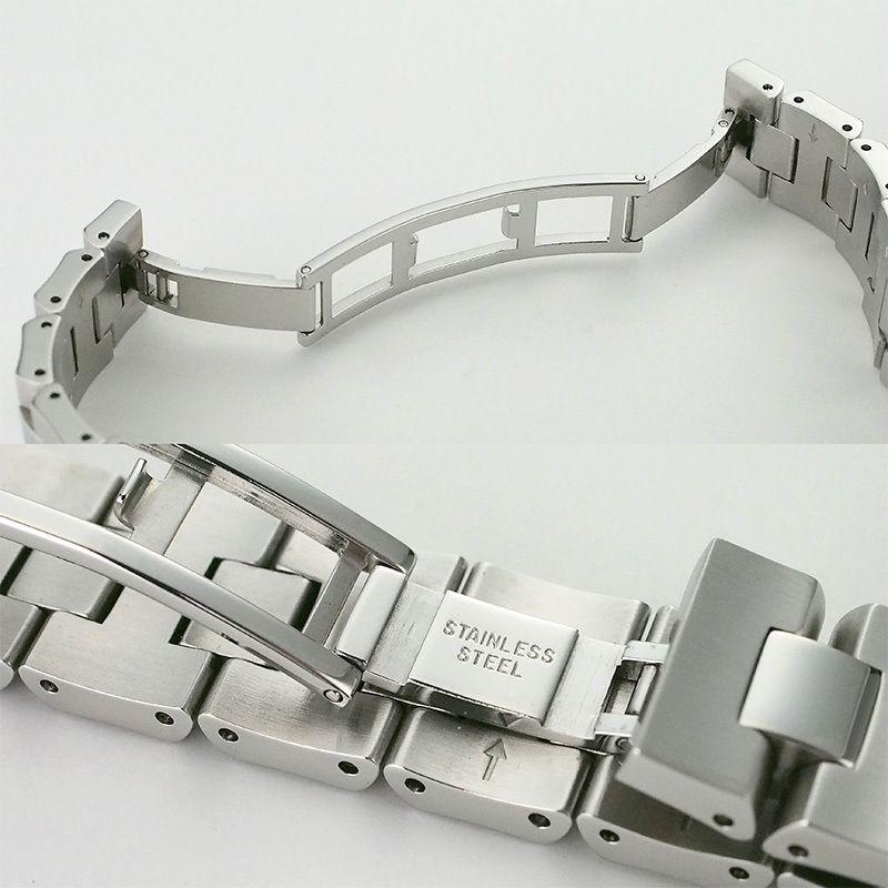 Used Hamilton HAMILTON Gramercy Square Date Quartz SS Ladies Polished H001000055