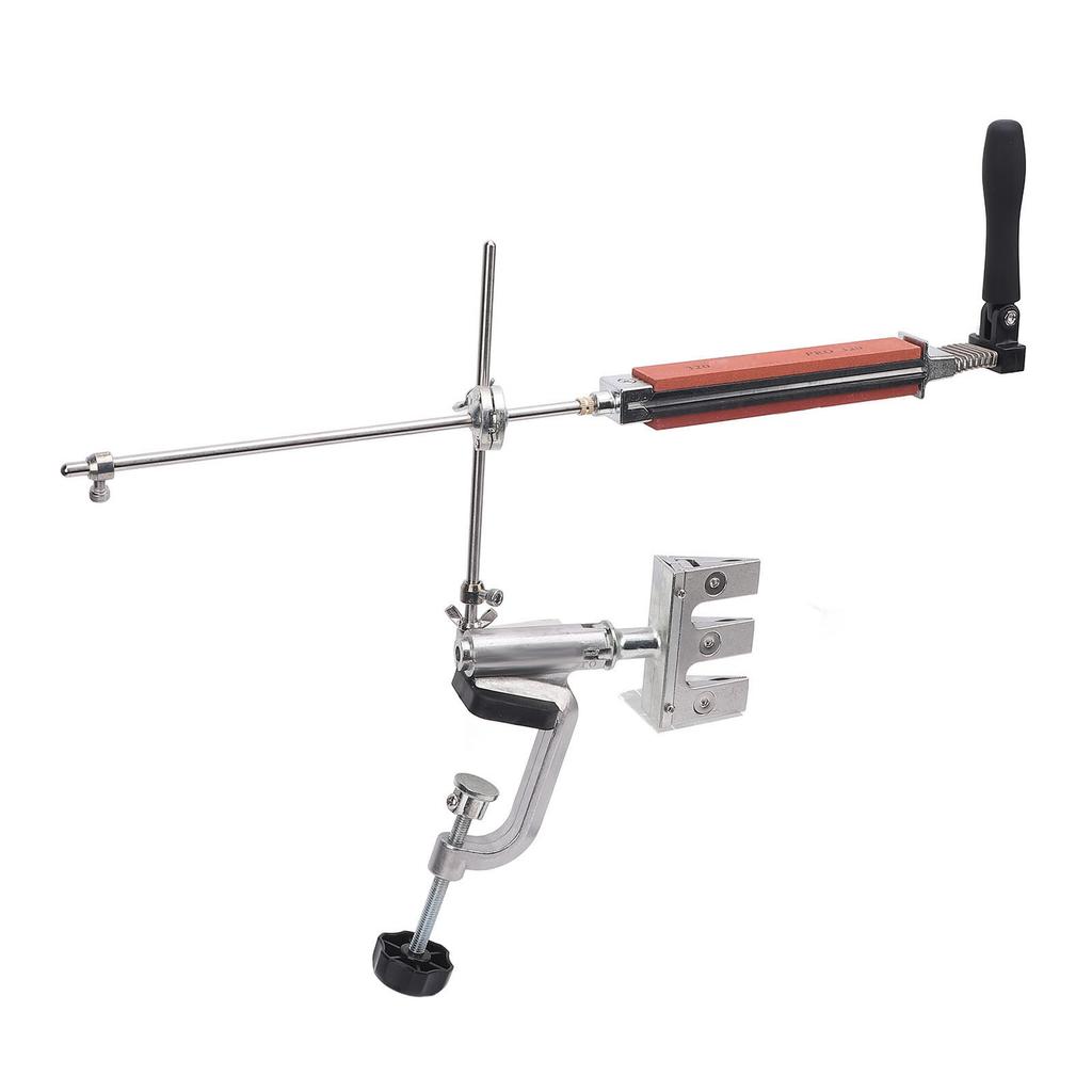 Cutter Sharpening Kit 360 degrees Reversible 6 Sharpening Stones Multifunctional Kitchen Chef Cutter