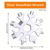 Multifunctional Snowflake Wrench Tool Steel Octagonal Hexagon Portable 18 In One Mini Universal Wrench