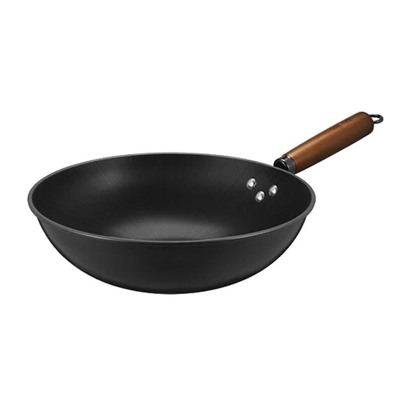 COOKER KING Star Uncoated Cast Iron Wok
