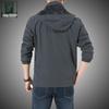 2026 Men's Quick-Drying Windbreaker: Spring/Autumn Outdoor Military-Style Waterproof Jacket