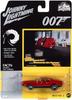Johnny Lightning 1/64 Scale Bond Car Ford Mustang 1971 Red "007 Diamonds Are Forever" Mustang Diecast Model Car [Parallel Import]