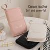 PU Waterproof Foldable Makeup Brush Storage Bag: Multifunctional, Dustproof & Travel-Friendly