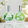 50ml Natural Fragrance Perfume for Women, Long Lasting Floral Fruity Scent, Transparent Round Bottle with Golden Cap Romantic Gift, Ideal for