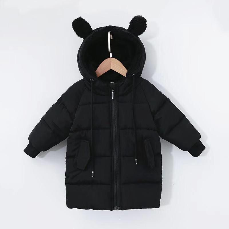 2025 Winter Kinder Koreanischer Stil Baumwollmantel - Modische Warme Jacke für Jungen & Mädchen