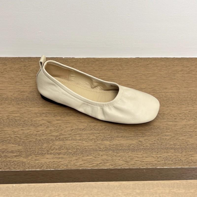 Fashion SUOJIALUN 2025 Autumn New Brand Women Flat Shoes Fashion Round Toe Shallow Slip On Boat Shoes Soft Flat Heel Single Shoes