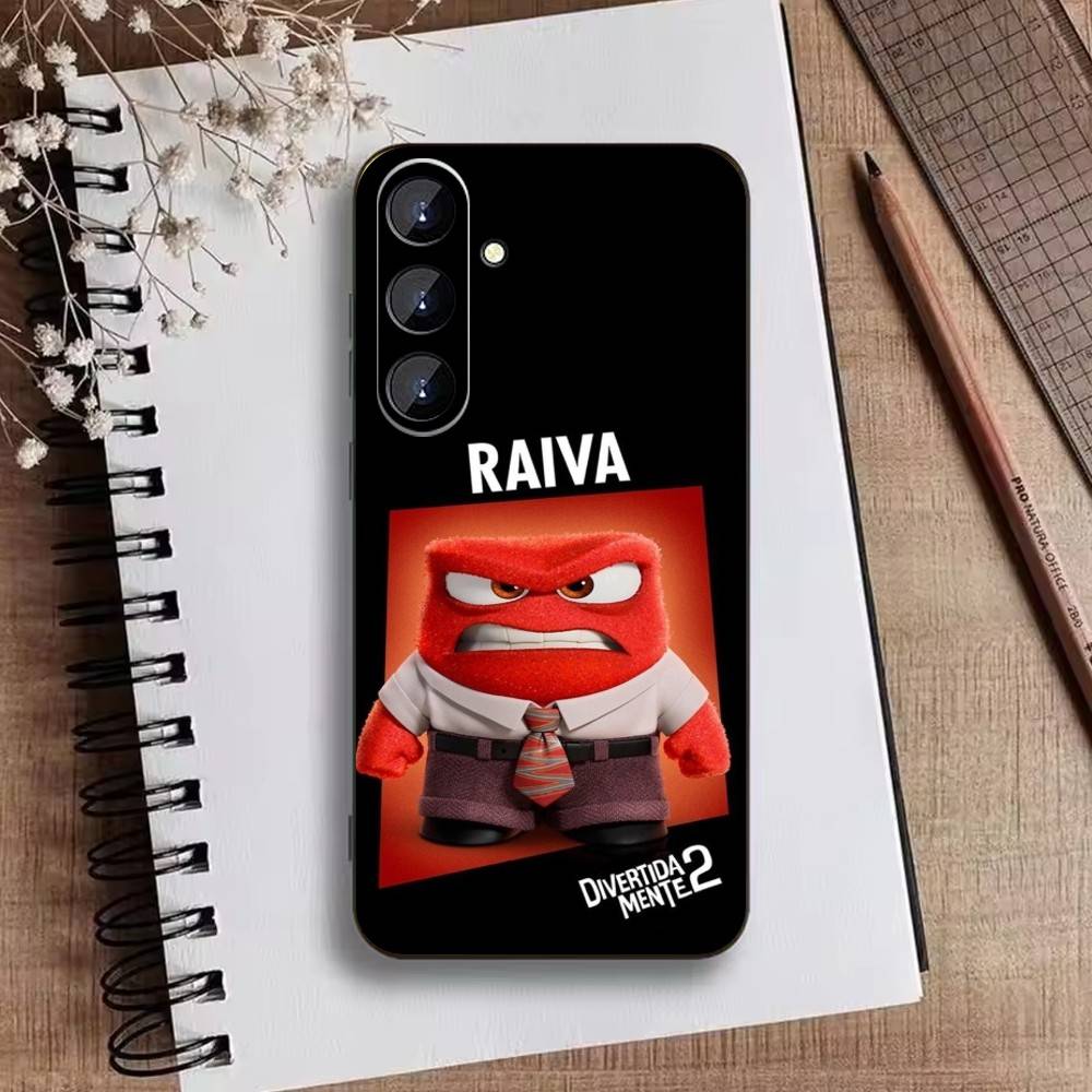 Adventure Anime Inside Out  Phone Case For Samsung Galaxy A73,21,22,32,71,53,52,51,80,5G Soft Black Cover