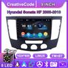 Car Radio Multimedia MP5 Player Head Unit Stereo BT For Hyundai Sonata NF 2008-2010