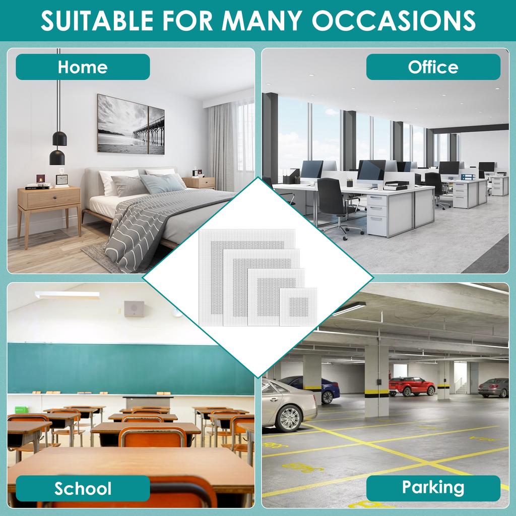 21 piece of wall repair kit 2/4/6/8 inch with scraper sandpaper durable self-adhesive fiberglass mesh crack repair kit