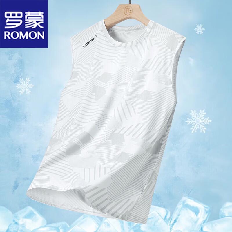 Romon Men s Quick-Dry Crew Neck Tank Top 5XL