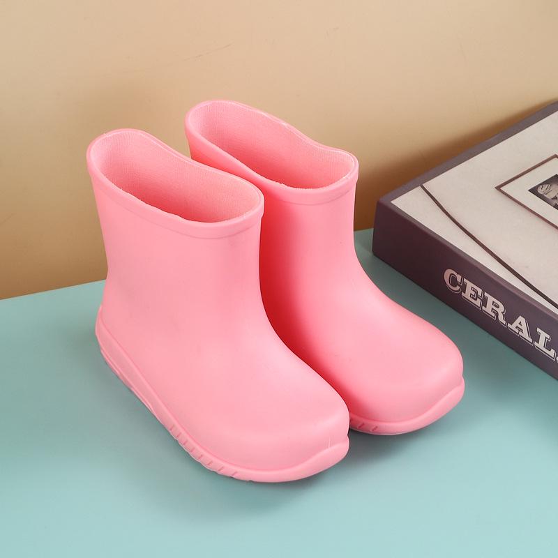 Children's Waterproof Cartoon Rain Boots - Non-slip Shoes for Boys and Girls
