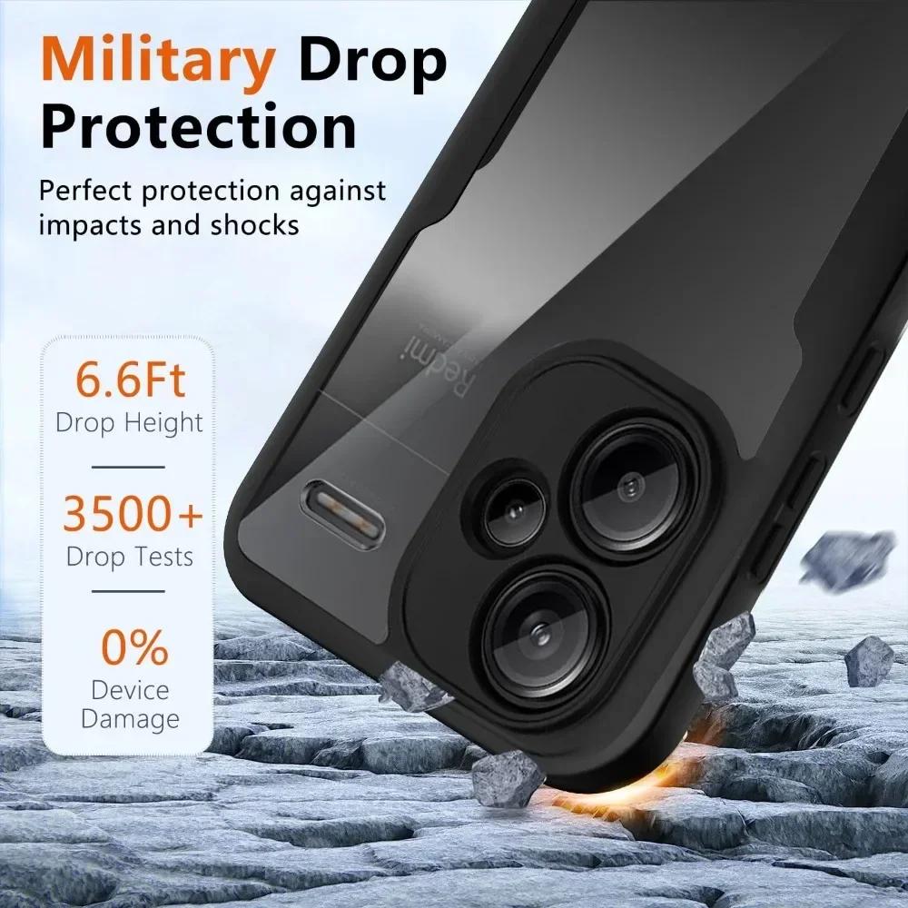 360 Full Protection Case for Note 14 13 Pro Plus 4G 5G POCO X6 F6 F5 M6 Pro C75 C65 Xiaomi 14T Pro 14 Ultra Redmi 14C 13C Cover