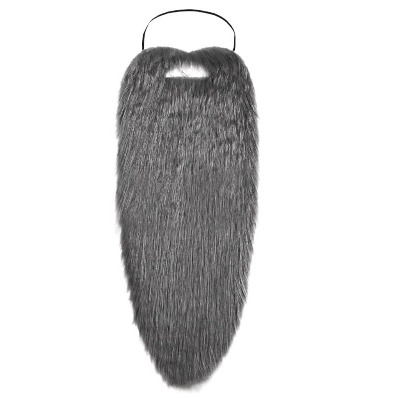 Santa Beard False Beards Costume Beard Old Man Costume Mustache Halloween Beard Party Accessories Christmas Beard