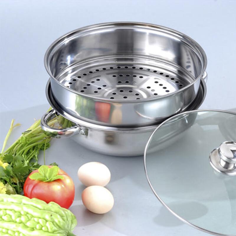 WODHO Happy Family 7-Piece Stainless Steel Cookware Set