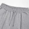 TOPBOY [Non-Fleece Or Fleece-Lined] Comfort One-Pleat Elastic Waist Wide Training Pants Melange