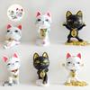 Anime Peripheral Turbo Granny Figure Kawaii Lucky Cat Turbo Granny Action Figure Desktop car Decorate Ornament Crafts Toys Gifts