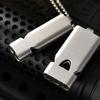 Stainless Steel Double-Tube Outdoor Camping Emergency Whistle Portable Outdoor Tools EDC Whistle Emergency Multi Tool