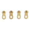 2 Pairs Bicycle Chain Link Alloy Steel Grinding Polishing 11 Speed Bike Missing Link for Mountain Road Bike Gold