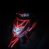 8M In Length Bicycle Reflective Sticker Tape Noctilucent Waterproof Fluorescent Bike Decoration