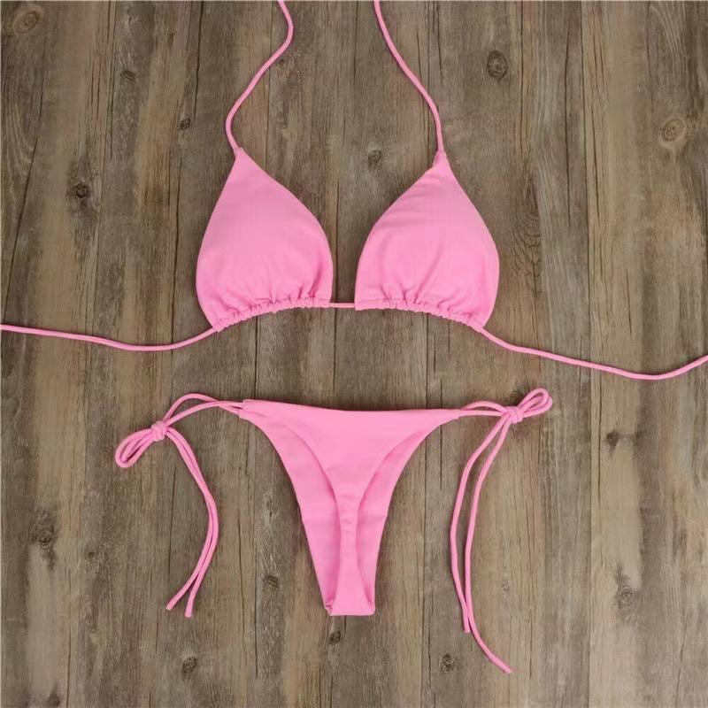 

Sexy split swimsuit fun summer padded women s clothing split strap traditional women s underwear XL