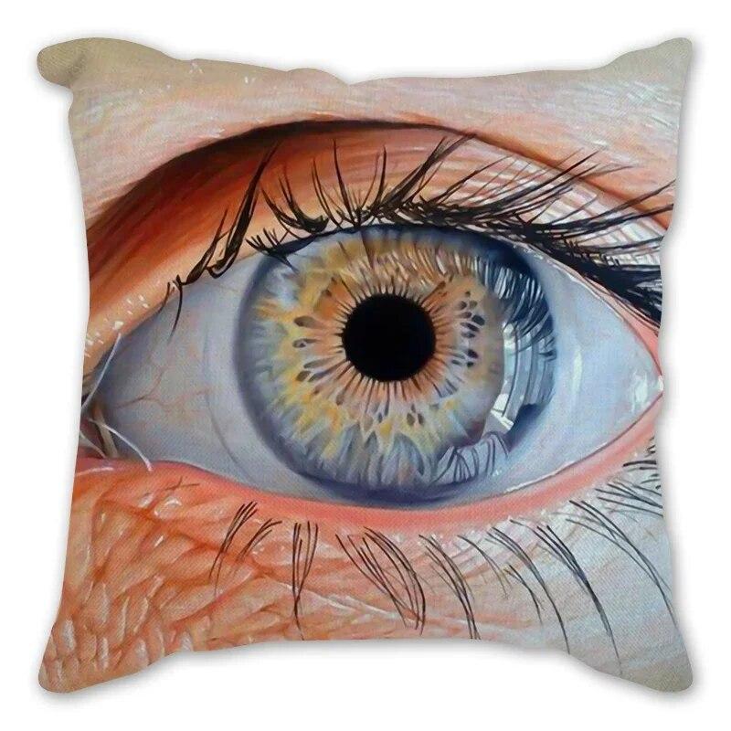 Home Decor New Year Decorations Bedroom Living Room Sofa Cushion Cover Eye Pillow  Christmas Tears