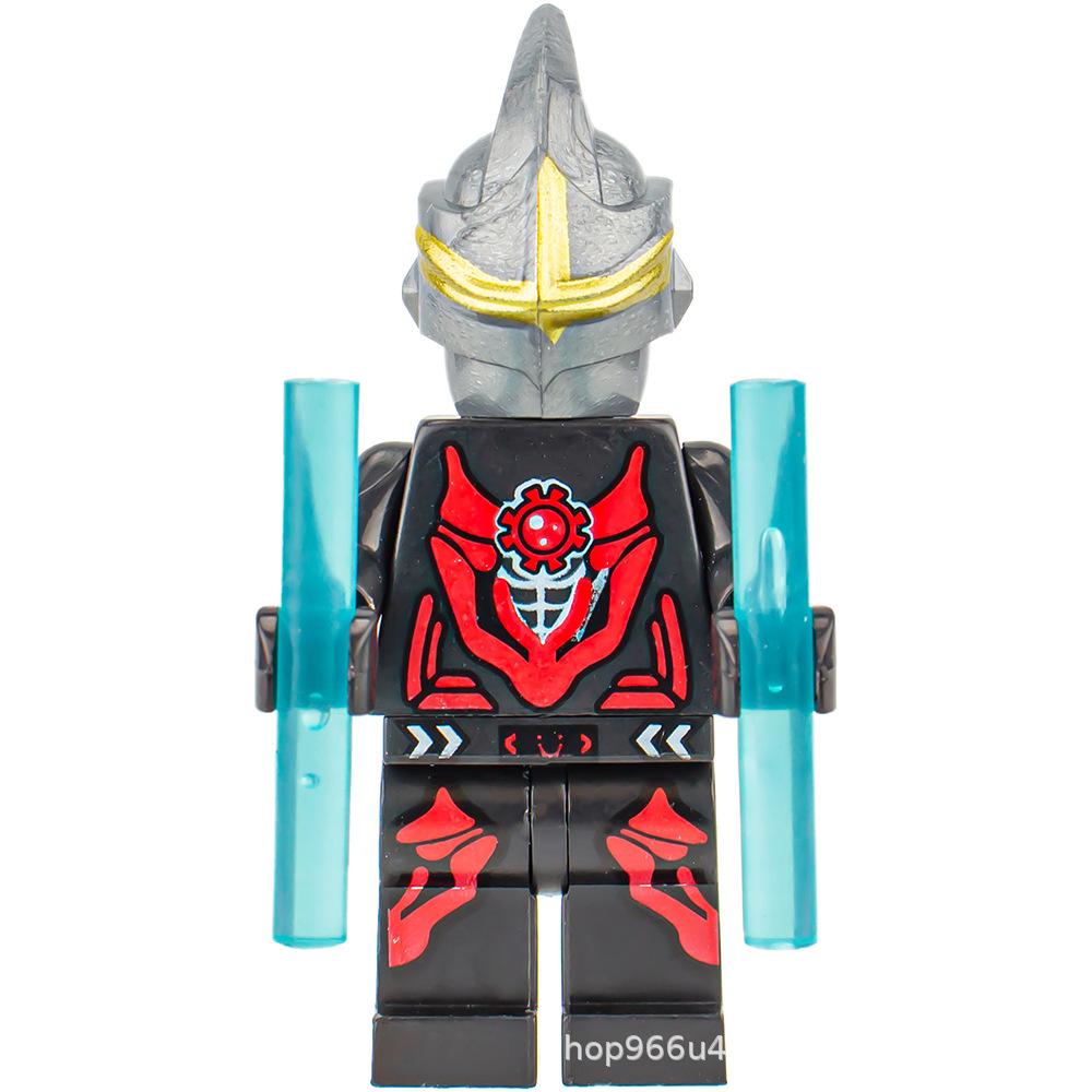 Ninja Warrior Superhero Doll With Weapon Single Building Block Assembly Toy