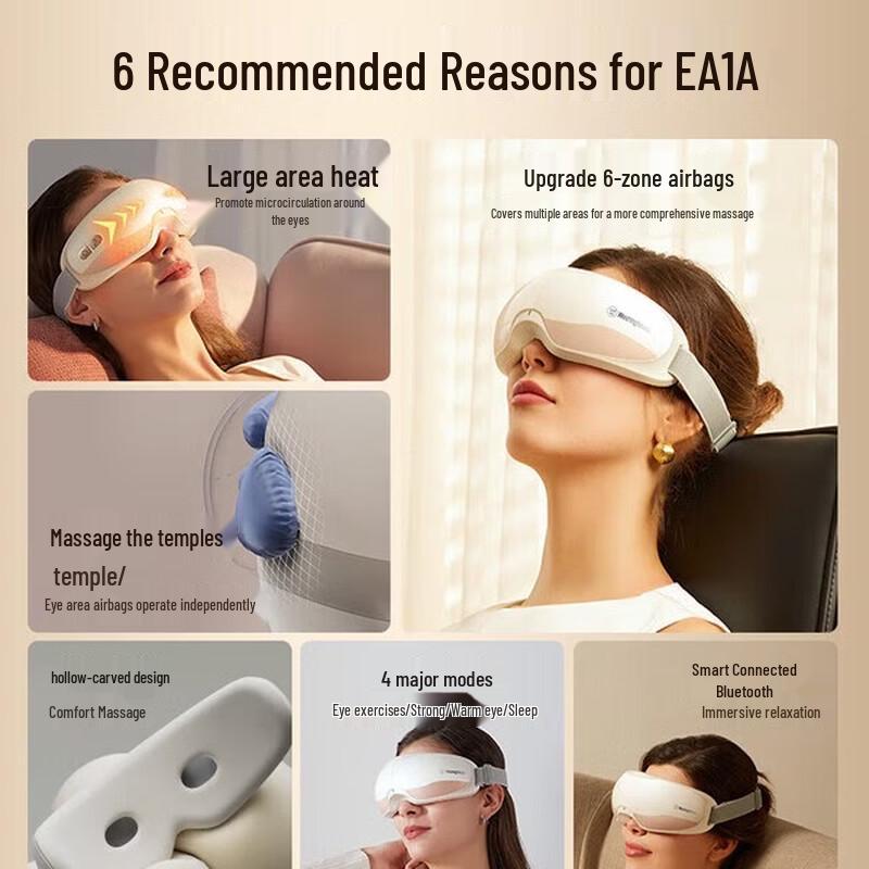 Westinghouse Foldable Eye Massager CN Plug (adapter Included)