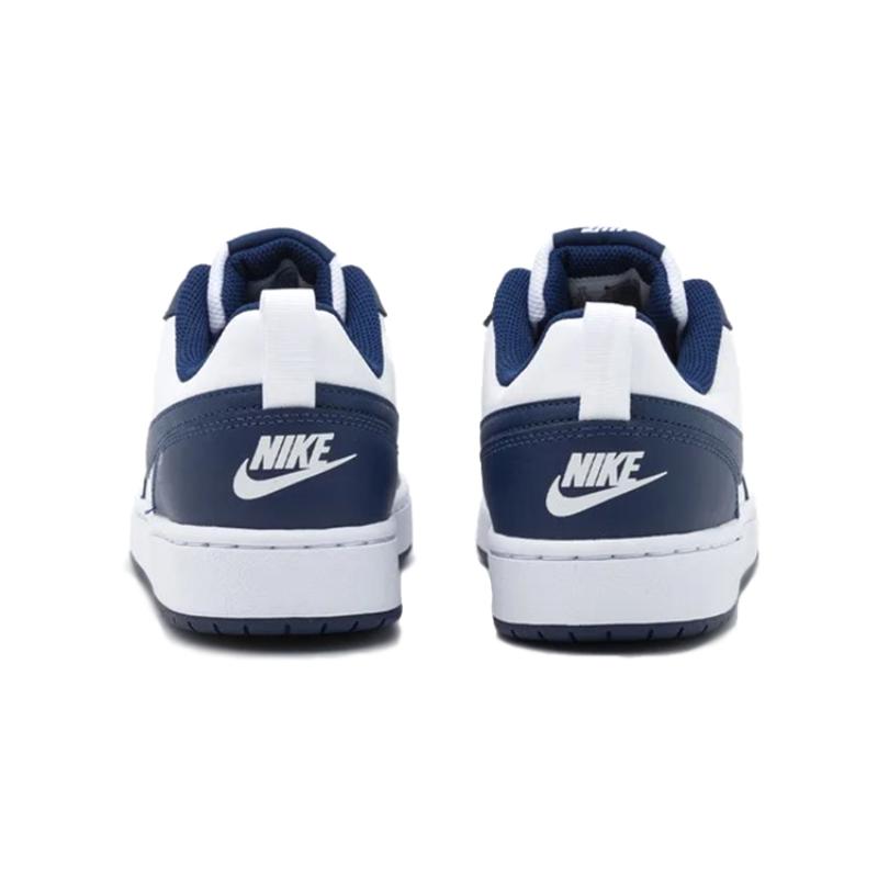 Nike Court Borough Low 2 White Blue Void GS Sneakers BQ5448-107