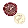 10Pcs Embossed Seal Stamp Head Scrapbooking Stamp Head for Appreciation Card Invitations Envelope Embellishment