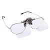 Acrylic Optical Lens Head-mounted Magnifier Detachable Clip on Eyeglass Loupe  Low Vision