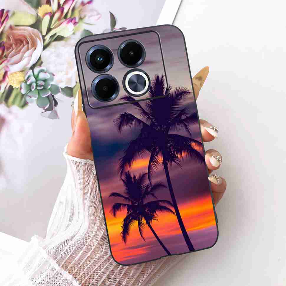 

Colorful Butterfly Fashion For Infinix Note 40 5G X6852 Case Silicone TPU Black Cover For Infinix Note40 5G Bumper Shell Fundas Note 40 5G