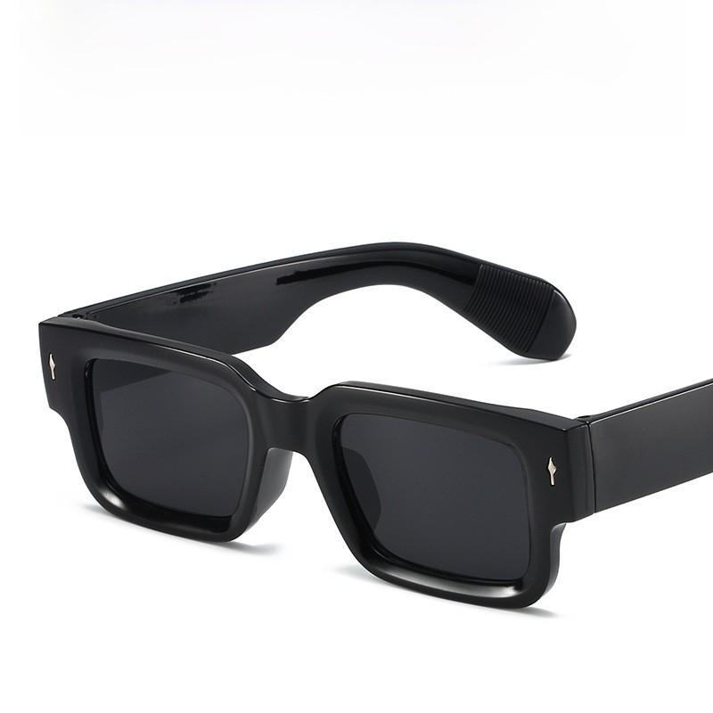 Fashion Square Sunglasses Uv Protection For Casual Travel