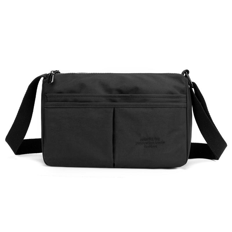 New Shoulder Small Square Bag Summer Light Nylon Bag Large Capacity Women's Messenger Bag