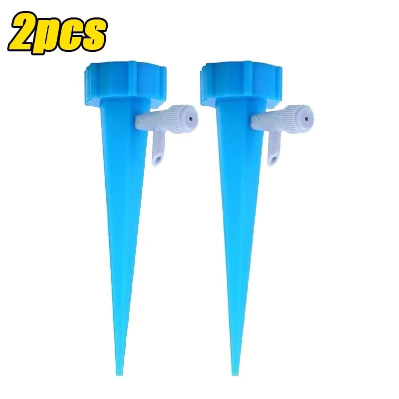2/30 Stück Automatische Tropfbewässerungssysteme Einstellbarer Pflanzen-Blumenbewässerungs-Spieß Wassertropfer Gerät Garten Gewächshaus Bewässerungswerkzeug